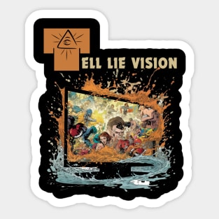 Tell Lie Vision Sticker